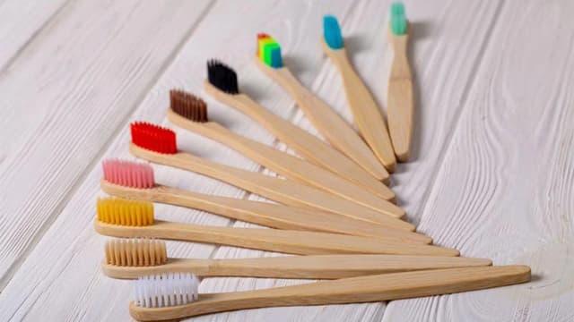 Зубные щетки из бамбука (взрослые)