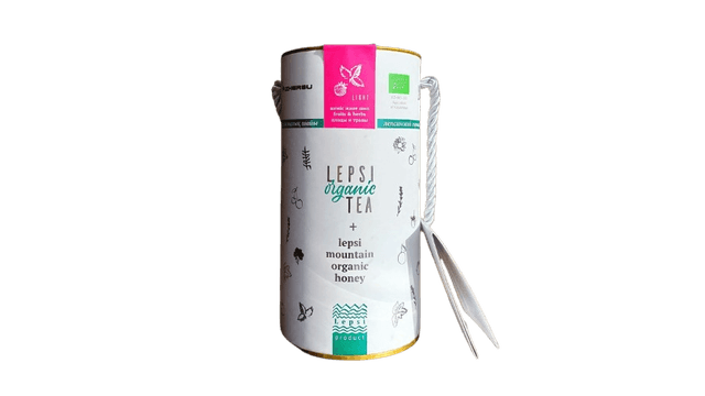 Набор Light Чай из трав и плодов 50 г и Мед 175 г. Lepsi Organic Honey