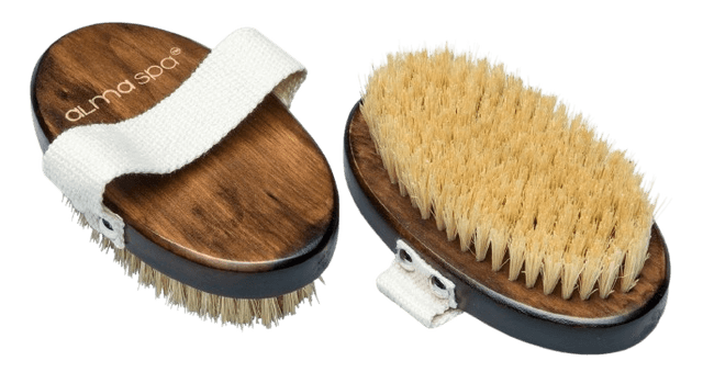 Щетка из кактуса на ремне для сухого массажа 13 см. AlmaSpa