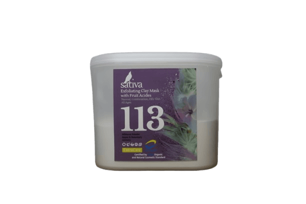 113 Маска-гоммаж с фруктовыми кислотами. Sativa