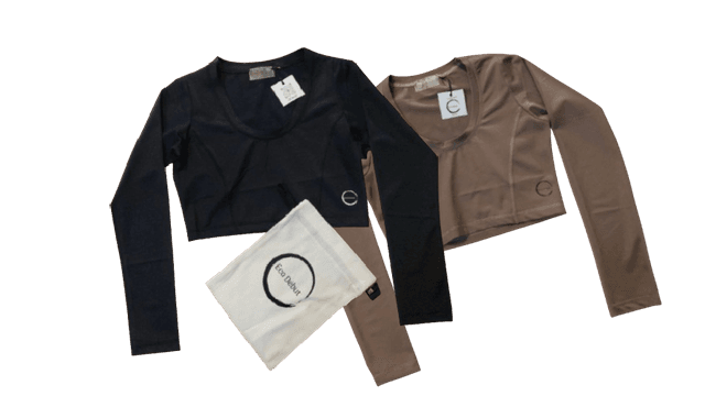 Лонгсливы из переработанного пластика Eco Debut