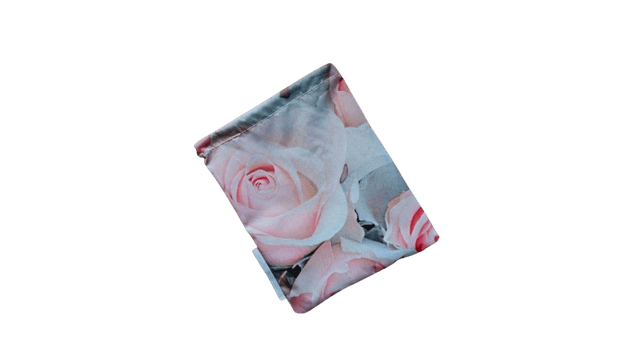 Мешочек для многоразовых прокладок розы. Paketamnet