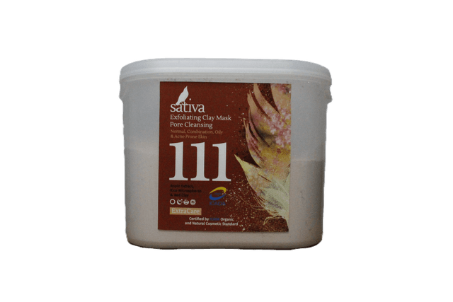 111 Маска-гоммаж для очищения пор. Sativa
