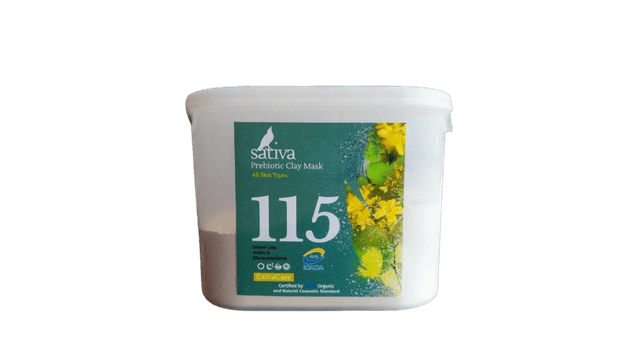 115 Маска минеральная с пребиотиком. Sativa