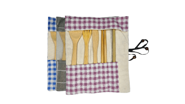 Бамбуковые наборы приборов