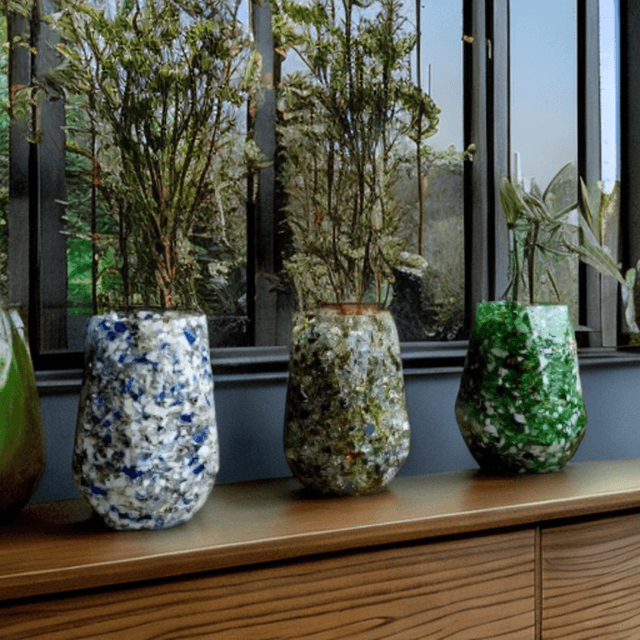 Вазочки граненые QUARTZ