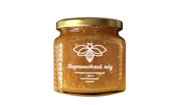 Мартыновский мед в банке