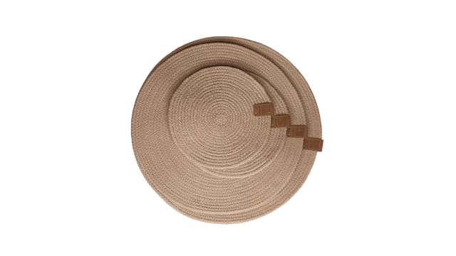 Плейсматы круглые хлопковые