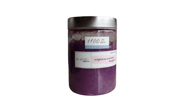 Скраб для тела Черничный. Alatau Cosmetic