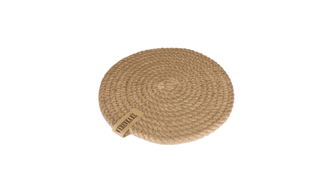 Подставка под кружку круглая 15 см. Verevka.kz