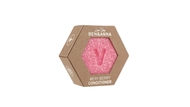 Твердый Кондиционер для волос LOVE Ягодный 60 г. Ben&Anna