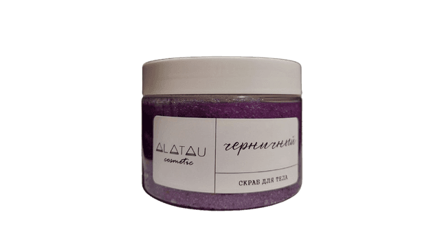 Скраб для тела Черничный 300 г. Alatau Cosmetic