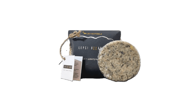 Твердый Шампунь "Лопух и крапива" Lepsi Beeauty