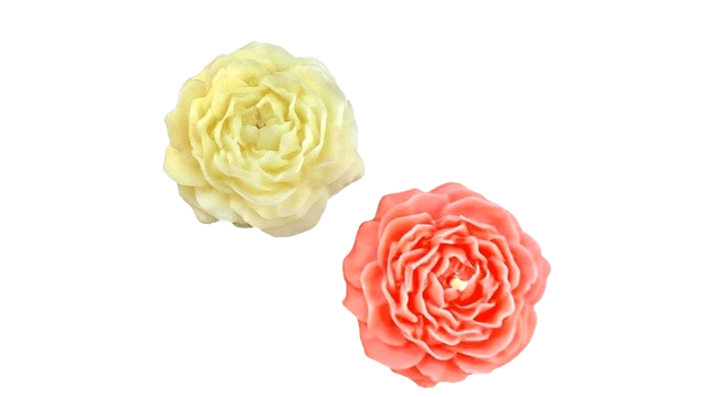 Свечи формовые "Пион" 30 г. La Flamme